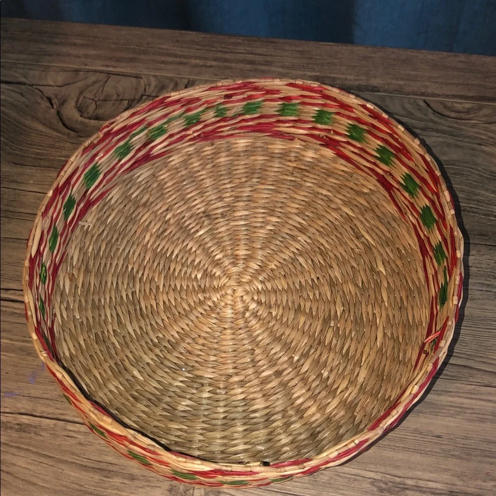 BUNDLE OF THREE WICKER BASKETS